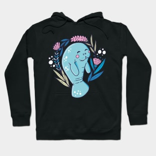 Happy Manatee / Sea Cow / Mermaid Hoodie